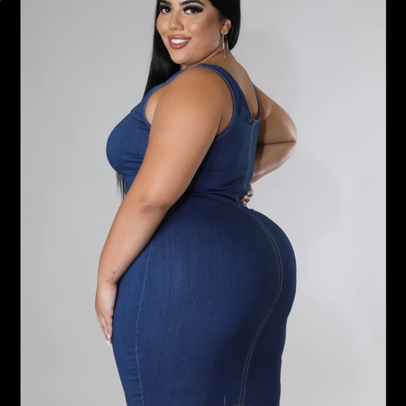 Belle Denim Days Dress - Picture 3 of 4